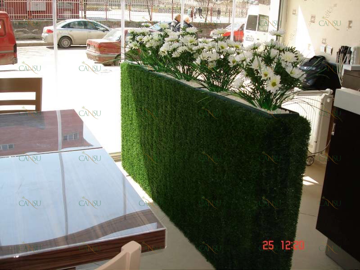 Çim Duvar, Dekoratif Çit, Çim Çit, Şimşir Duvar, Çiçekli Duvar, Bitki Duvar, Yapay Çim Duvar, Yapay Çim Çit